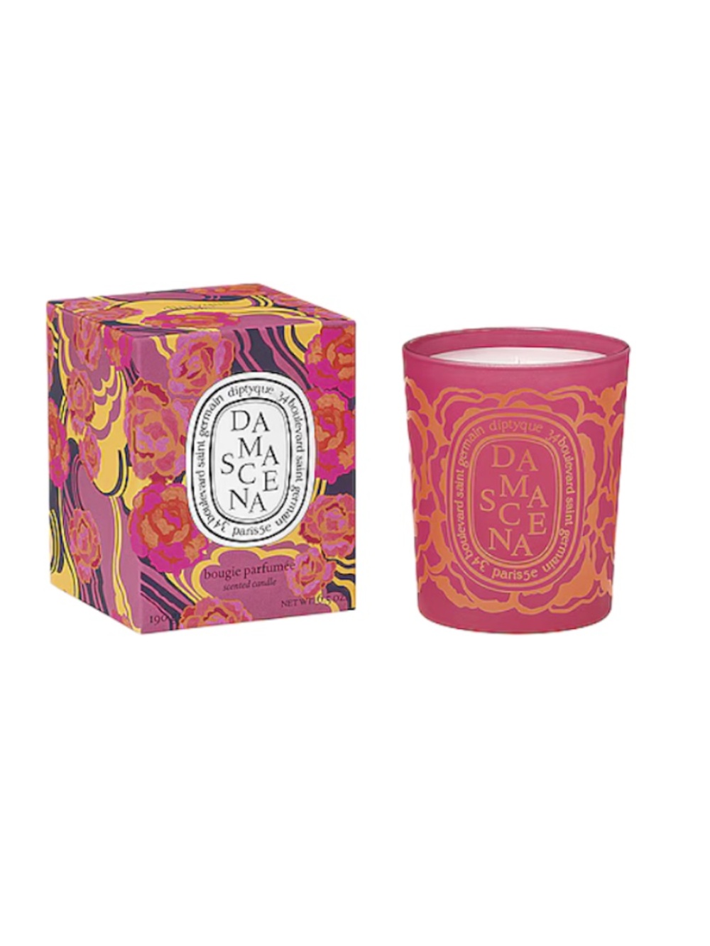 Diptyque Rose Damascena Scented Candle 190 g 6.5 oz Limited Edition NEW BNIB